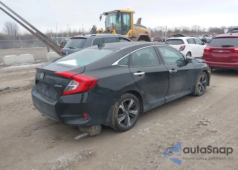 2018 Honda Civic Touring from USA, damaged, VIN 2HGFC1F97JH645336